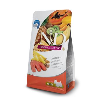 N&D Tropical Dog Adult Mini με Σολομό 1.5kg