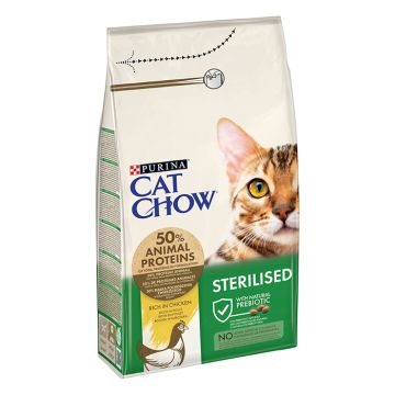 Purina Cat Chow Adult Sterilised Κοτόπουλο 1.5kg