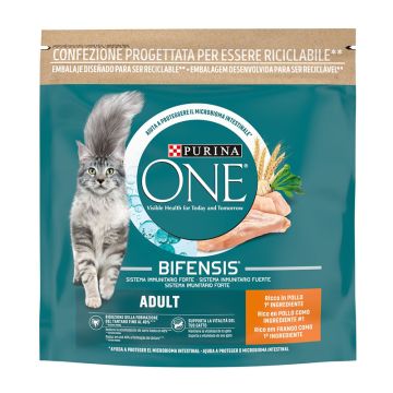 Purina One Adult με Κοτόπουλο & Δημητριακά Ολικής Άλεσης 800gr