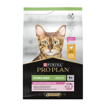 Purina Pro Plan Cat Delicate Digestion Sterilised Κοτόπουλο 10kg