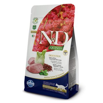 N&D Quinoa Cat Digestion με Αρνί 300gr
