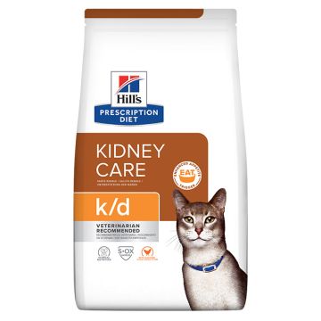 Hill's Prescription Diet Feline k/d Kidney Care με Κοτόπουλο 3kg