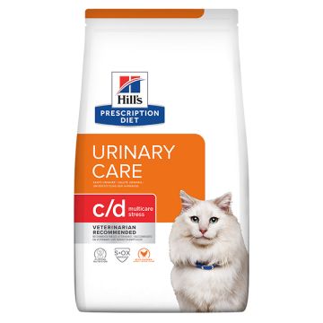 Hill's Prescription Diet Feline c/d Urinary Stress Urinary Care με Κοτόπουλο 3kg