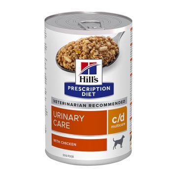 Hill's Prescription Diet Canine c/d Multicare Urinary Care με Κοτόπουλο 370gr
