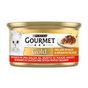 Gourmet Gold "Η Απόλαυση της Σάλτσας" Βοδινό 85gr