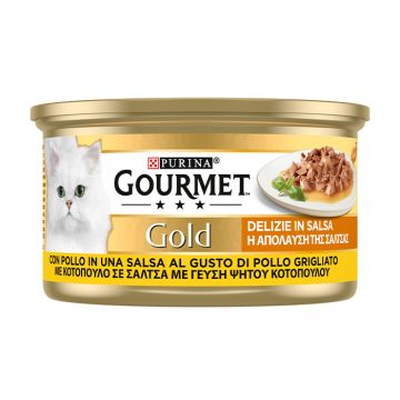 Gourmet Gold "Η Απόλαυση της Σάλτσας" Κοτόπουλο 85gr