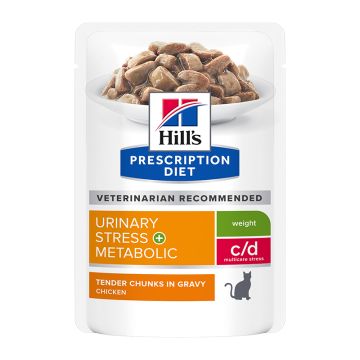 Hill's Prescription Diet Feline c/d Urinary Stress & Metabolic 85gr