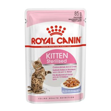 Royal Canin Kitten Sterilised Jelly 85gr