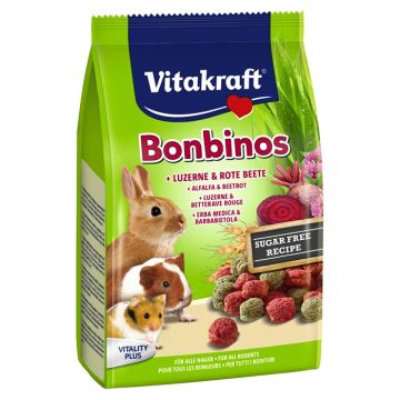 Vitakraft Bonbinos με Καρότα Για Κουνέλια 40gr
