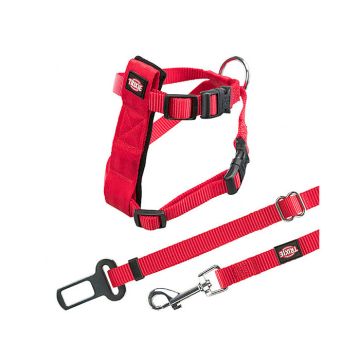 Trixie Ζώνη Ασφαλείας Γάτας Κόκκινο 20-50cm/15mm