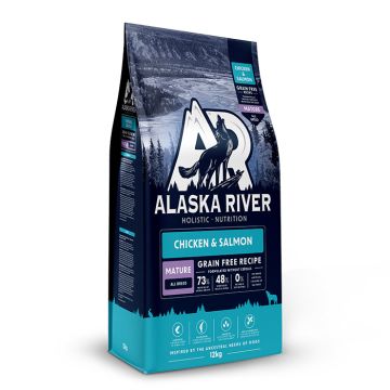 Alaska River Grain Free Mature Chicken & Salmon 12kg