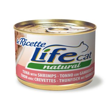 Life Cat με Τόνο & Γαρίδες 150gr