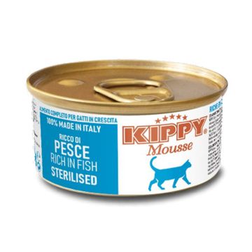Kippy Cat Μους Sterilised με Ψάρι 85gr
