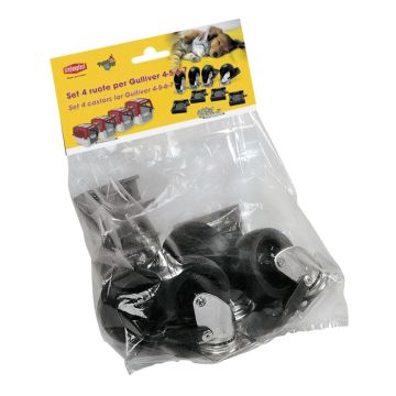 Stefanplast Ρόδες για Κλουβιά Μεταφοράς Gulliver 4/5/6/7