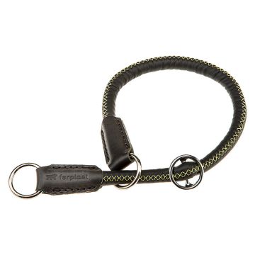 Ferplast Πνίχτης Δερμάτινος Μαύρος 1.2x50cm