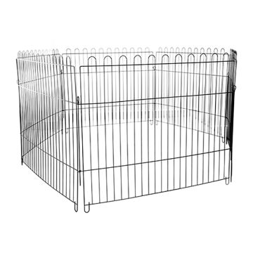 Pet Μεταλλικό Πάρκο Περιορισμού 80x65cm 6τμχ