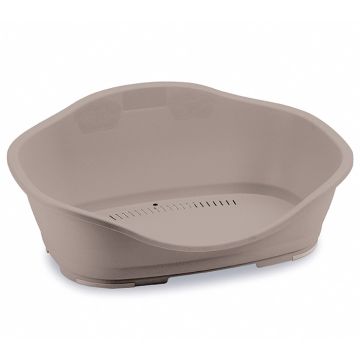 Stefanplast Sleeper 6 Κρεβάτι Πλαστικό Γκρι/Μπεζ  118x80x39.5cm