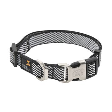 Zooland Περιλαίμιο Mixer Lead Series Άσπρο/Μαύρο S 1.5x28-32cm