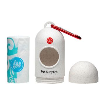 Pet Θήκη & Σακούλες Απορριμμάτων 15τμχ