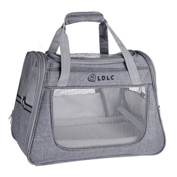 Pet Τσάντα Μεταφοράς Γκρι 45x25x34cm