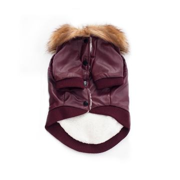 Pet Μπουφάν Red Wine M 27x42x30cm