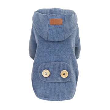 Pet Παλτό Μπλε L 30cm