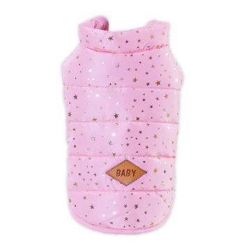 Pet Μπουφάν Ροζ XL 35cm