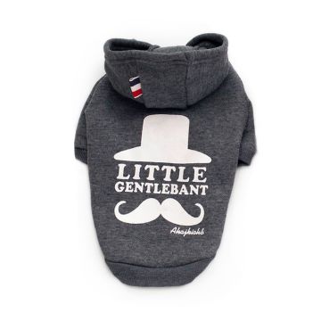 Pet Φούτερ Σκύλου Γκρι Little Gentlebant S 22cm