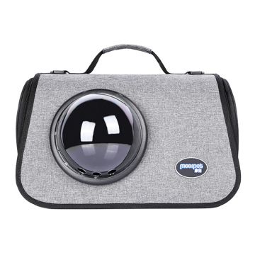 Pet Τσάντα Μεταφοράς Γκρι 40x27x27cm