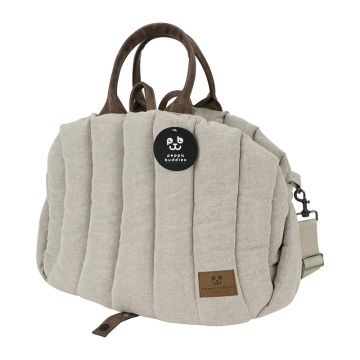 Pet Τσάντα Μεταφοράς Μπεζ 50x30x35cm