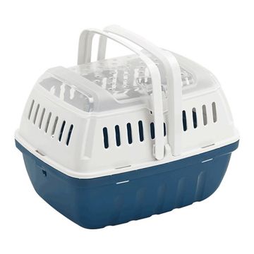 Moderna Κλουβί Μεταφοράς Hipster Small Μπλε 23x17x16cm