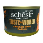 Schesir Dog Κοτόπουλο με Παέγια 150gr