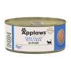 Applaws Cat Τόνος Φιλέτο με Καβούρι σε Ζωμό Κονσέρβα 70gr