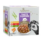 Applaws Taste Toppers Dog Ποικιλία σε Ζελέ Κονσέρβα 8x156gr