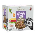 Applaws Taste Toppers Dog Ποικιλία σε Ζωμό Κονσέρβα 8x156gr