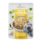 Applaws Taste Toppers Dog Στήθος Κοτόπουλο με Λαχανικά σε Ζωμό Φακελάκι 85gr