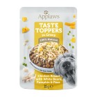 Applaws Taste Toppers Dog Στήθος Κοτόπουλο με Λαχανικά σε Σάλτσα Φακελάκι 85gr