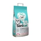 Sanicat Clumping Λευκή Άμμος Μπετονίτη Rose 8L