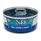 N&D Ocean Grain Free Tuna, Sardines & Shrimp 70gr
