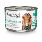 Amanova Cat Chicken & Shrimps Jelly 70gr