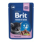 Brit Premium Kitten Pouch White Fish 100gr
