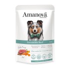 Amanova Dog Adult Irresistible Beef Grain Free 100g Φακελάκι