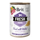 Brit Fresh Dog Can Veal with Millet 400gr
