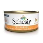 Schesir Dog Κοτόπουλο & Αλόη 150gr