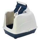Moderna Flip Cat Κλειστή Τουαλέτα Γάτας Μπλε 50x39x37cm