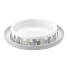 Moderna Μπολ Trendy Dinner Cat Maasai Γκρι Άσπρο 210ml