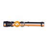 Dashi Περιλαίμιο Σκύλου Stripes Orange & Black M 35-54cm